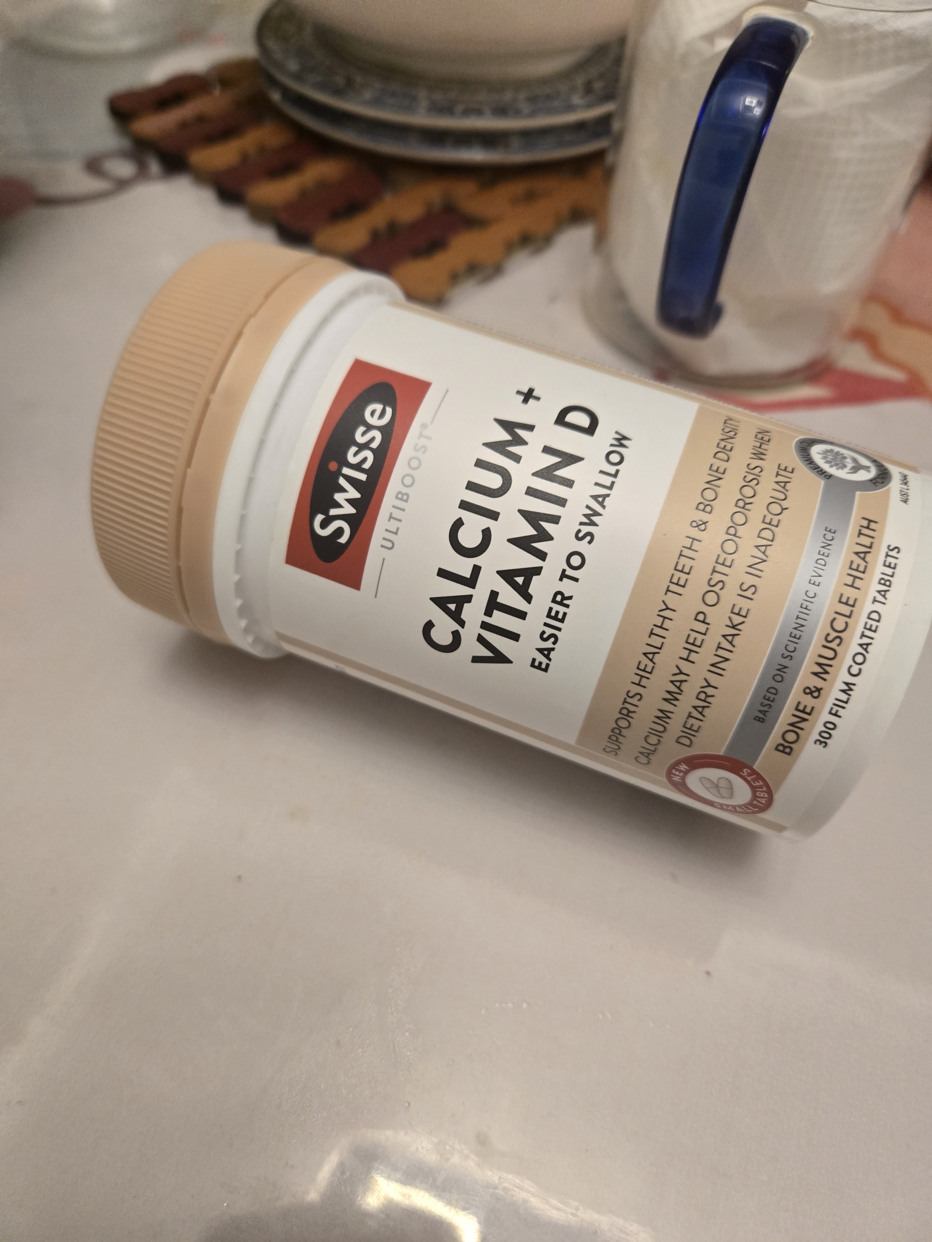 Swisse钙片中老年人补钙腿抽筋腰腿疼骨质疏松50-60岁70以上柠檬酸钙D3 【锁钙强骨少抽筋】钙镁片 300粒*2瓶 实拍图