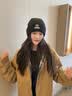 卡尔美（KELME）帽子男女秋冬季保暖户外滑雪毛线帽冷帽针织帽骑行防寒运动护耳帽 实拍图