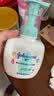强生婴儿牛奶洗发沐浴二合一400ml 新生儿宝宝儿童洗发水沐浴露泡沫型 实拍图