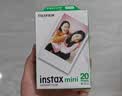INSTAX富士instax立拍立得 mini相纸 白边双包20张+闪闪星钻边框贴 实拍图
