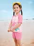 巴拉巴拉儿童泳衣男童女童宝宝2026年夏新分体泳装防晒耐氯泳衣裤卡通套装 实拍图