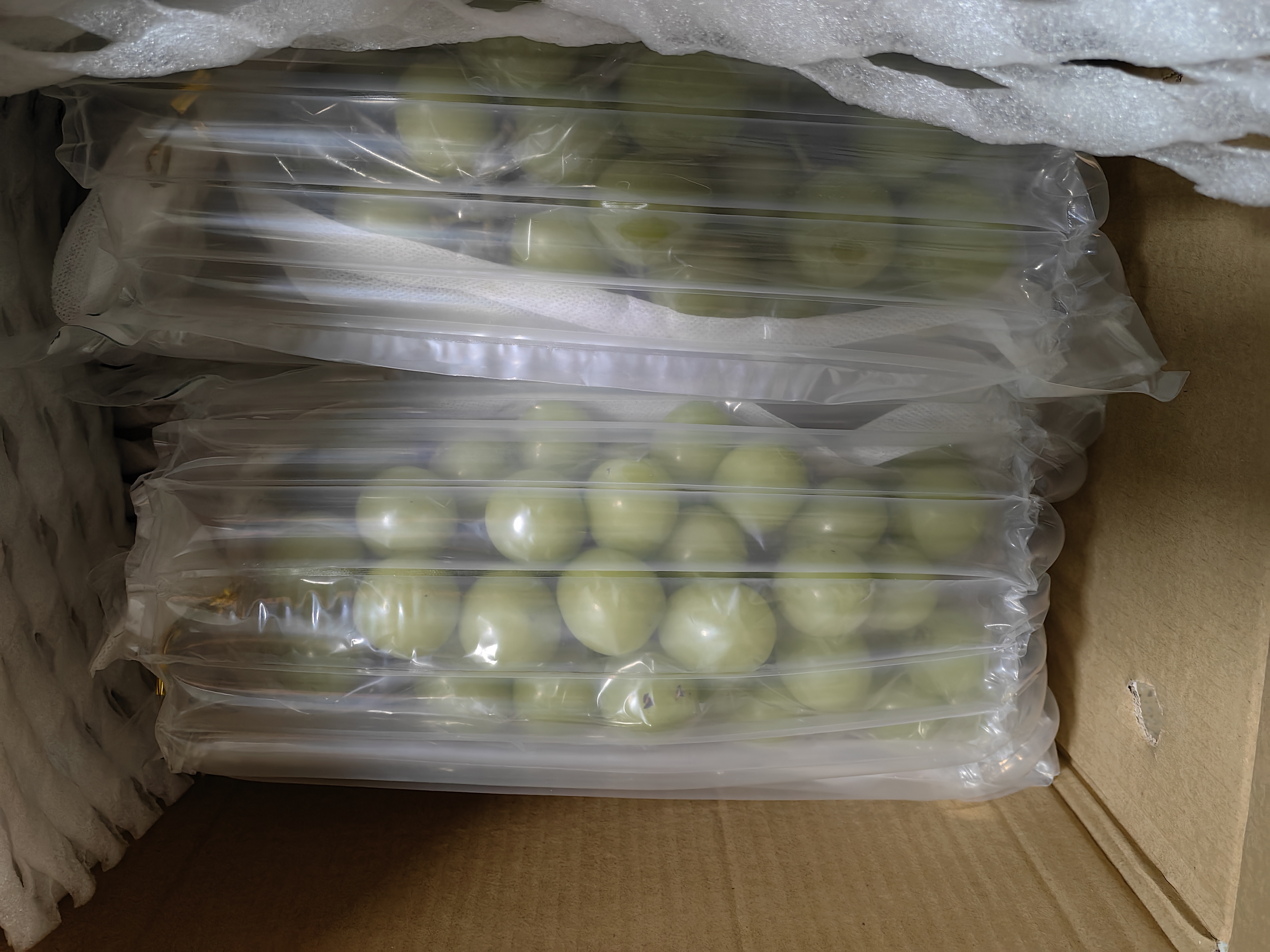 庾丰 阳光玫瑰葡萄 新鲜水果整箱 中秋送礼 团购 茉莉香印晴王青提 5斤装（净果4斤）单果8g+ JD/顺丰快递 送货上门 实拍图
