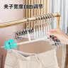佳帮手裤夹家用挂裤子专用裤架衣架无痕裤夹子学生宿舍用晒内衣裙夹10只装 实拍图