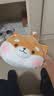 名创优品（MINISO）趣味阿柴柴犬小狗玩偶抱枕毛绒娃娃学生午睡枕沙发靠枕生日礼物 实拍图