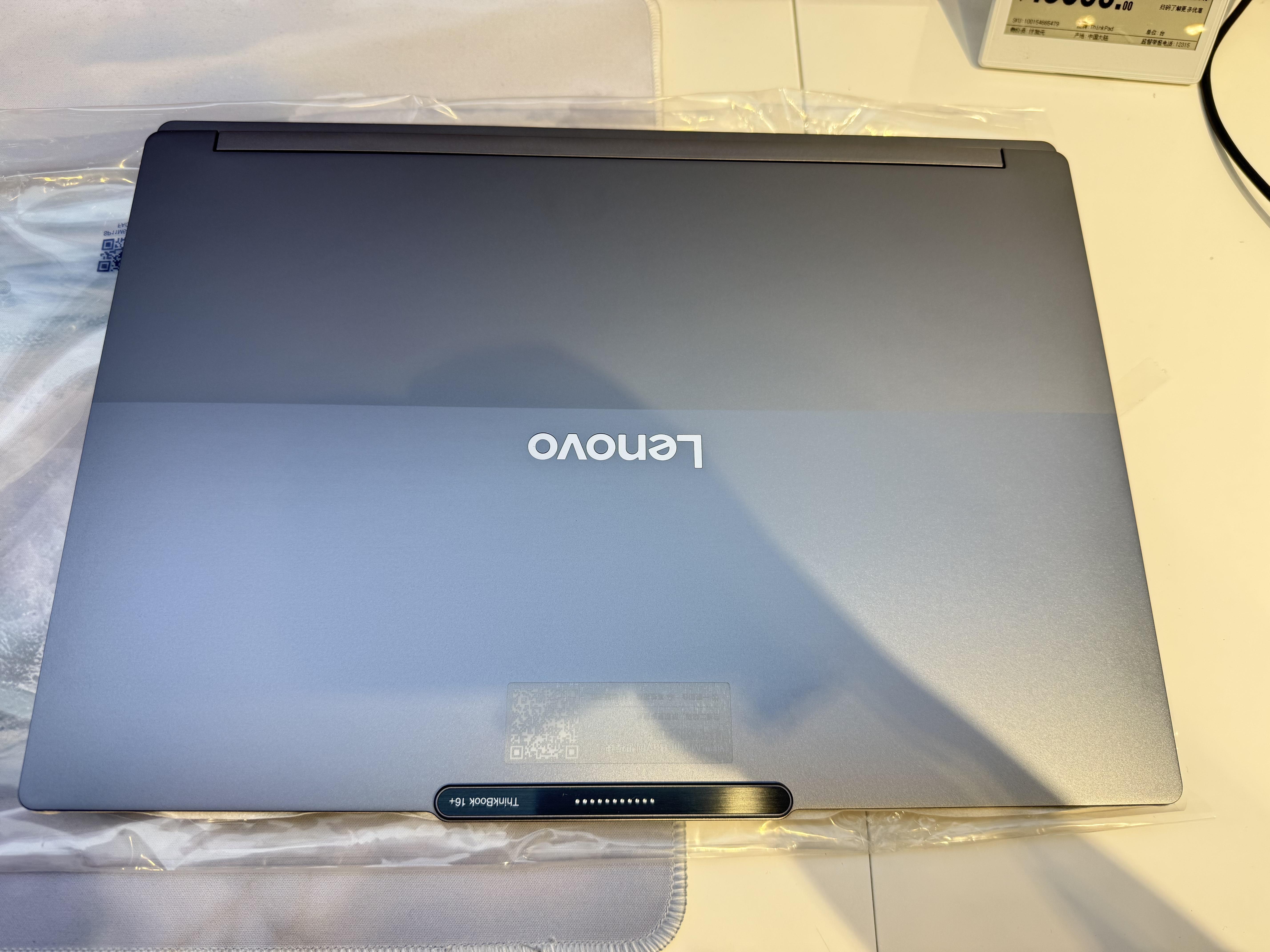 ThinkPad联想笔记本电脑ThinkBook16+ 2026 AI全能本 英特尔酷睿Ultra9 386H RTX5060 32G 3.2K月神灰 实拍图