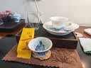 大益TAETEA茶叶普洱茶生茶6年陈京满庭芳357g饼茶礼盒礼品送礼 实拍图