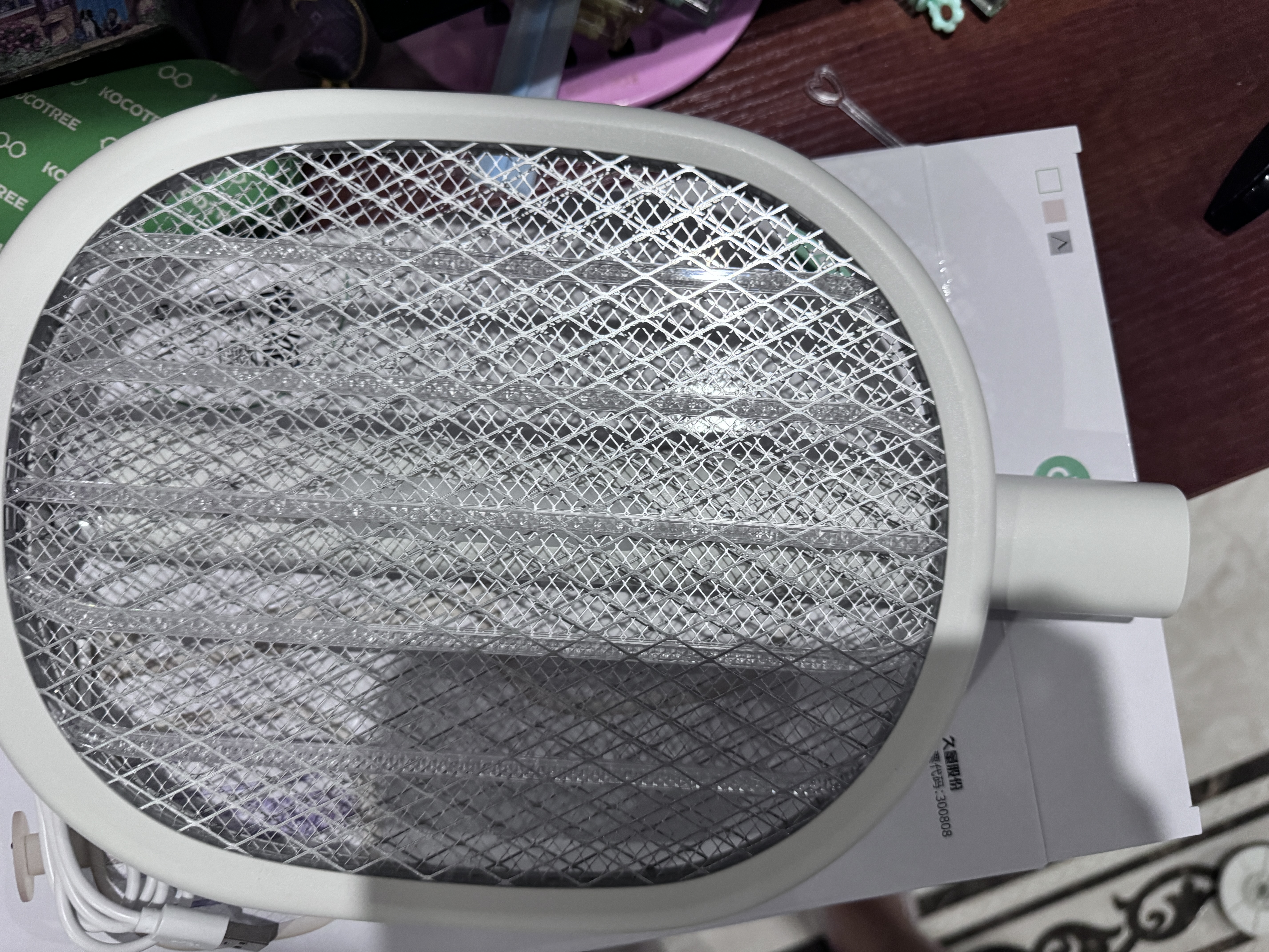 久量电蚊拍家用充电式灭蚊灯紫光诱蚊苍蝇拍驱蚊神器加长手柄折叠伸缩 实拍图