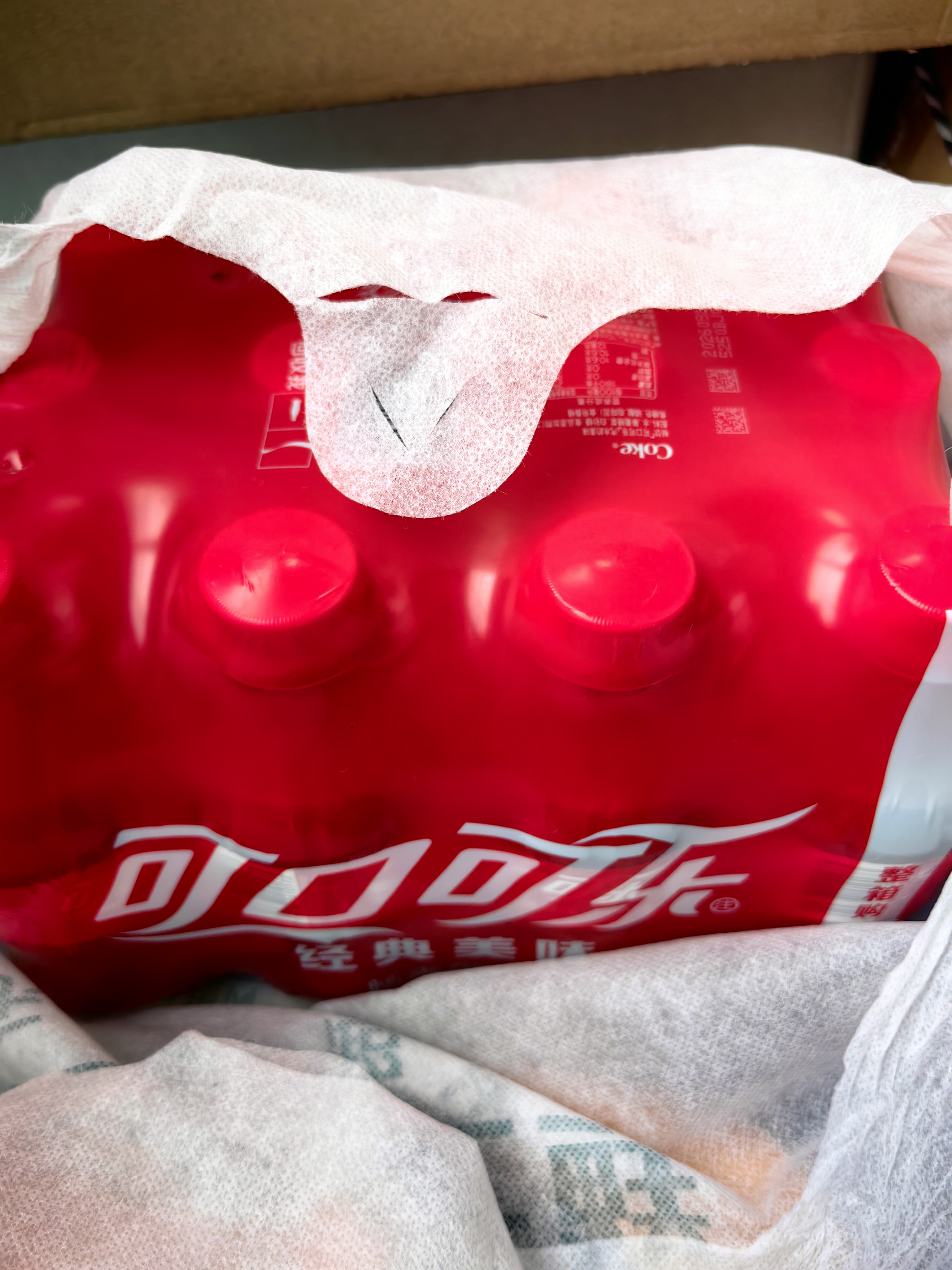 可口可乐碳酸饮料300ml*12 实拍图