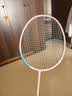 李宁（LI-NING）羽毛球拍新色雷霆小钢炮全碳素碳单拍浅烟粉5U已穿线 AYPW011-50 实拍图