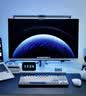 华为MateView GT 27英寸显示器 2K/200Hz/扬声器/USB-C/DP/HDMI/旋转升降壁挂/硬件低蓝光 冰川白 新品 实拍图
