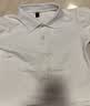 罗蒙男童短袖polo衫校园服饰秋夏新款T恤女童班服 白色短袖POLO衫 130 实拍图