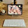 果坊【热卖榜·第1名】妙控鼠标键盘适配苹果ipad平板MacBook笔记本电脑台式air 无线蓝牙键鼠套装静音 【妙控键盘-苹果白】原厂质量认证丨原版妙控键位 顶配同芯【官新1:1还原丨妙控手势】 实拍图