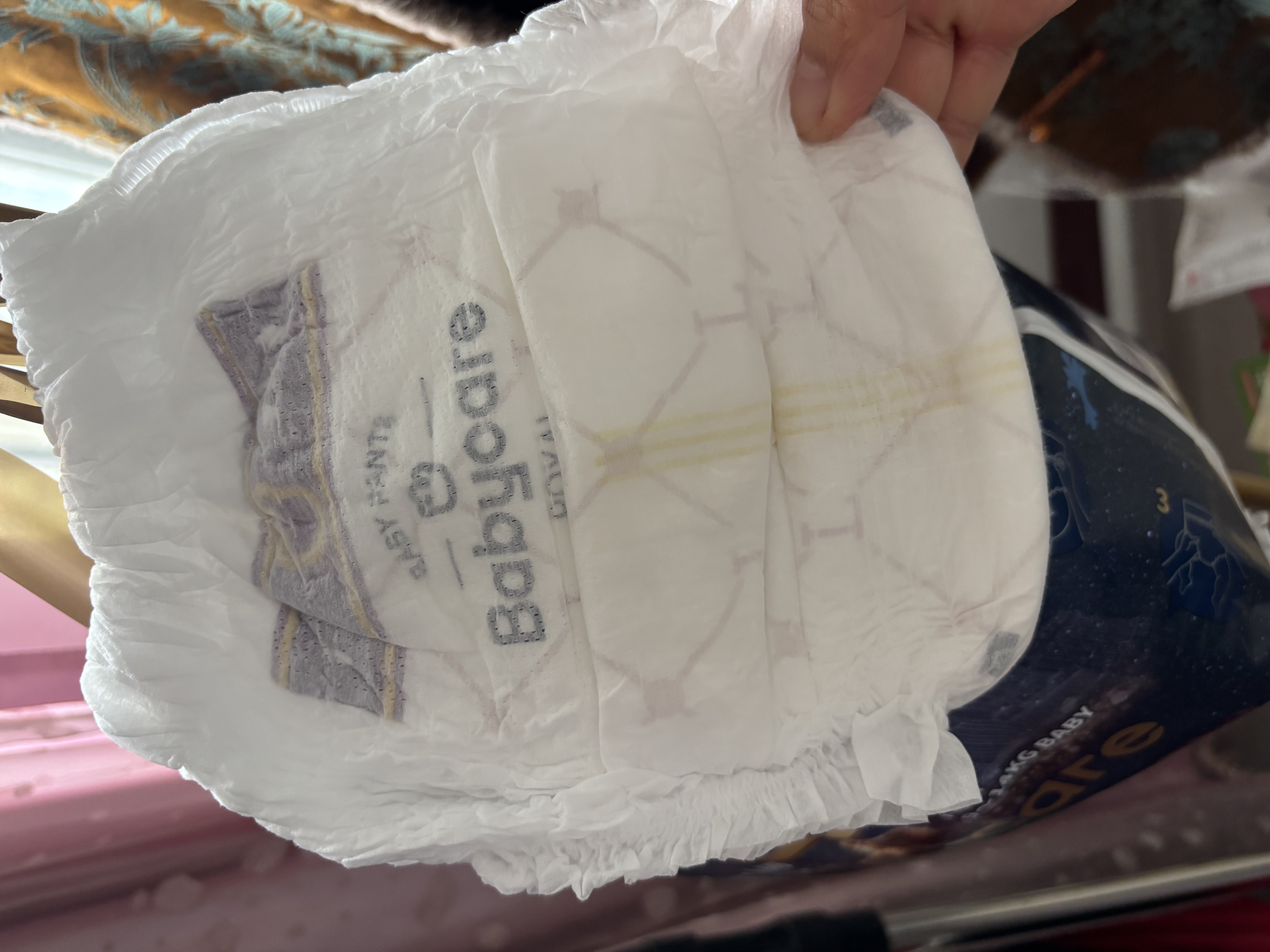 babycare皇冠LaLa裤狮子王国拉拉裤mini装L20片(9-14kg)便携尿不湿 实拍图