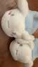 Hello Kitty女童棉鞋冬儿童室内家居鞋小孩保暖亲子棉拖鞋 玉贵狗蓝 38-39码 实拍图