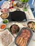 典匠烧烤盘铁板烧盘铸铁煎饼锅烤肉盘户外32cm卡式炉炭火烤肉牛排盘 实拍图