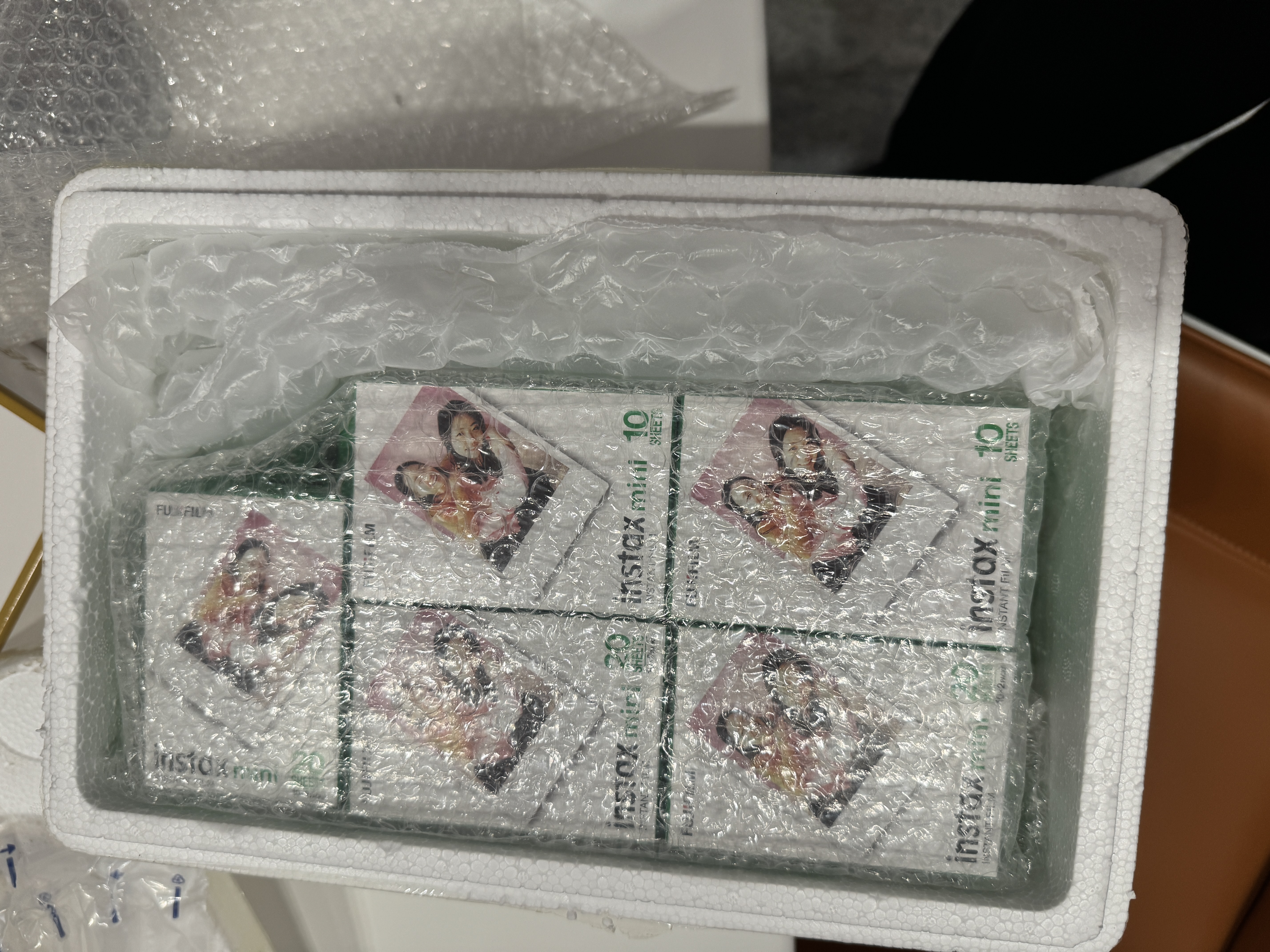 富士（FUJIFILM）【富士旗舰店】 立拍立得相机3英寸相纸胶片minise 13 41 99 liplay 白边（20张）+大容量迷你相册 实拍图