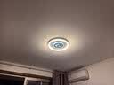 索亚达卧室灯吸顶灯现代简约led主卧灯2026年新款网红水晶书房房间灯具 海豚款直径46cm48瓦 三色变光 实拍图