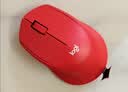 罗技（Logitech）M280 M275无线鼠标 笔记本电脑商务办公鼠标人体工学鼠标USB右手鼠标舒适多彩 带无线2.4G接收器 【马到成功】M280新年红 实拍图