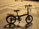 凤凰折叠自行车成人20寸男女式超轻便携变速免安装代驾可放后备箱单车 折叠车-神秘黑【免安装/送货上门】 禧玛诺7速 20英寸【推荐身高130-190CM】 禧玛诺7速【正新胎+可放后备箱】 实拍图