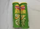 乐事（Lay's）无限薯片 翡翠黄瓜味 104克*2罐 208克 休闲零食 膨化食品 实拍图