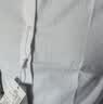 罗蒙（ROMON）纯色商务职业正装男士白衬衫工装外套长袖衬衣男CS108白色M 实拍图