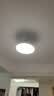 欧普照明（OPPLE）风扇灯护眼全光谱智控空调Ra95餐厅护眼电风扇卧室灯36寸 冰风白 实拍图