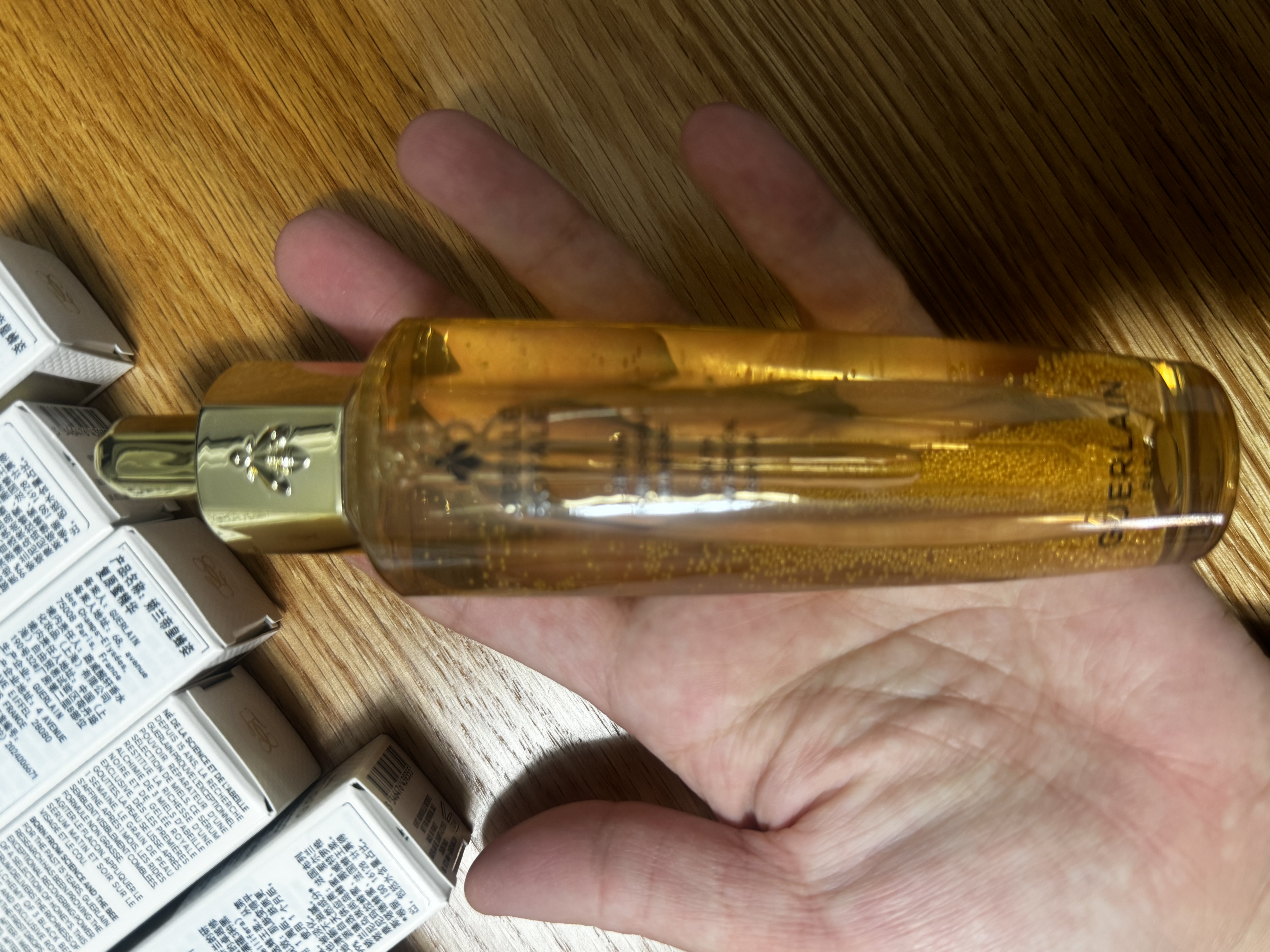娇兰（Guerlain）帝皇蜂姿复原蜜精华50ml保湿紧致修护抗皱护肤礼盒生日礼物送女友 实拍图