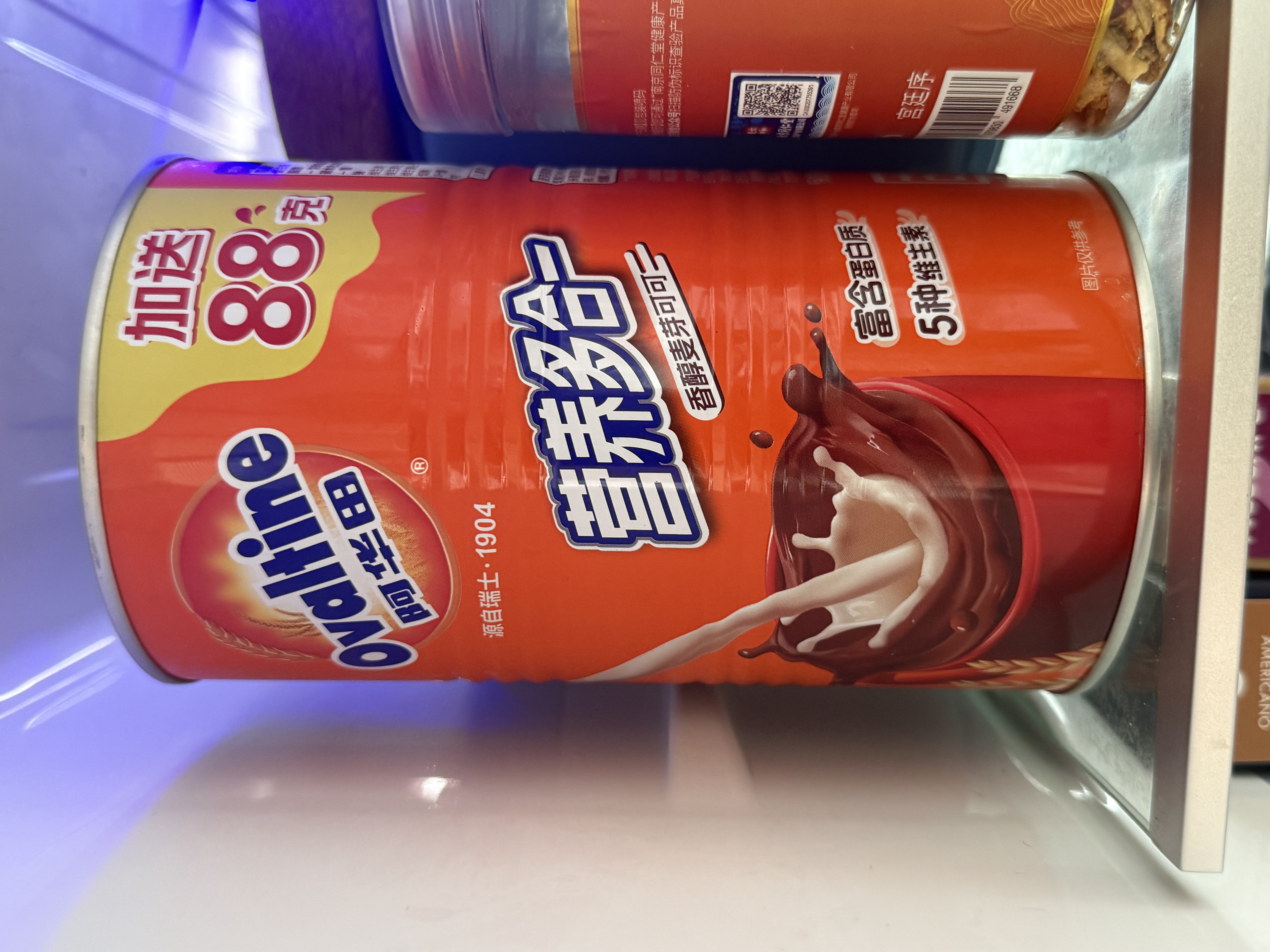 阿华田（Ovaltine）可可粉罐装400g 早餐代餐巧克力粉牛奶烘焙咖啡冲饮伴侣固体饮料 实拍图
