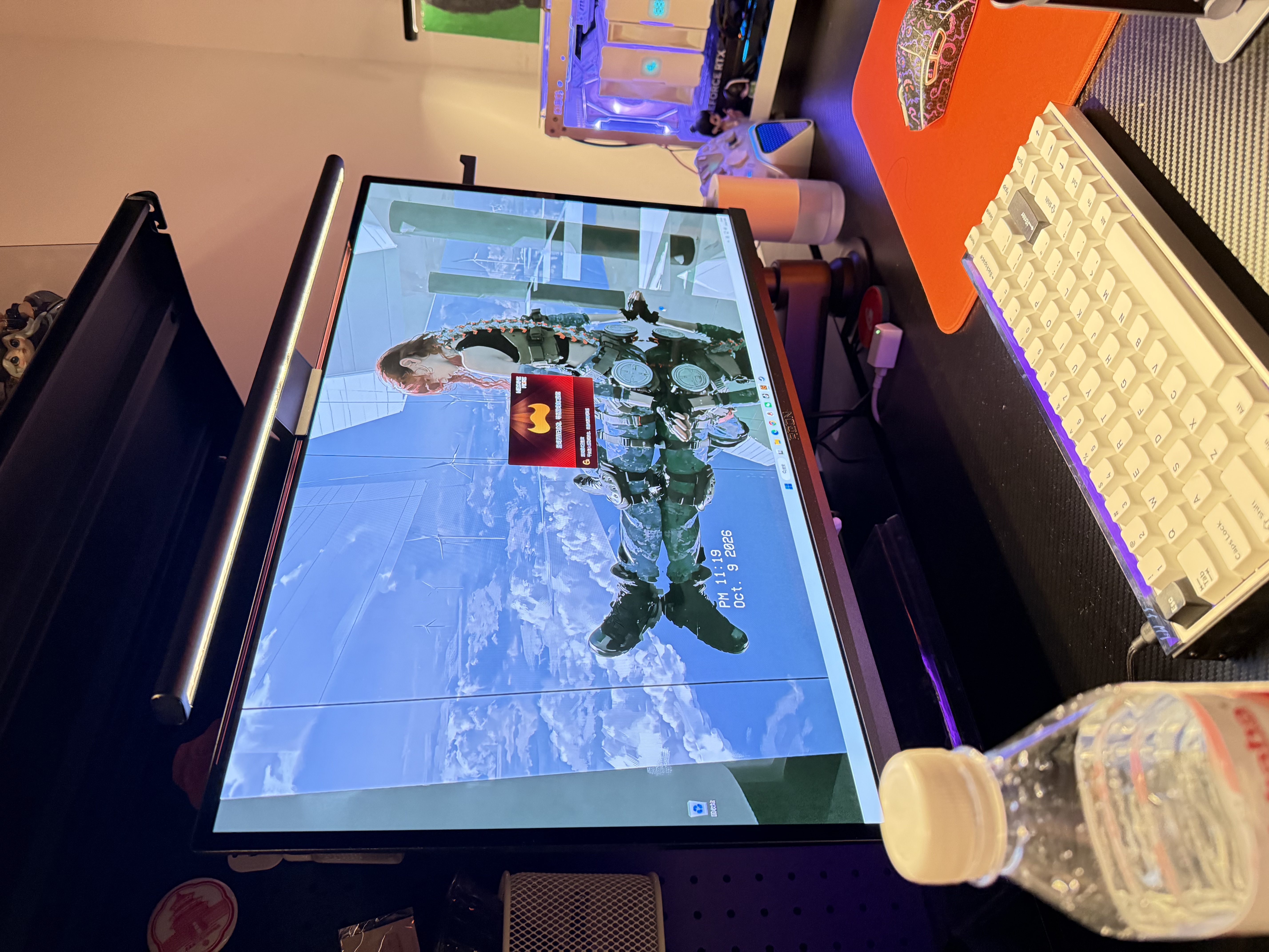 AOC爱攻昊天27英寸2K OLED 320Hz五层堆叠 BlackAR镜面抗反抗眩 色准王HDR500电竞显示器AG277QSD 实拍图