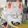 babycare育儿包多功能轻便手提包大容量母婴双肩包非妈咪包 26新品 火舞白 实拍图