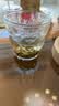 青苹果石纹玻璃水杯280ml6只 加厚玻璃冰川茶杯啤酒杯办公饭店待客家用 实拍图