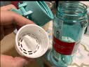希乐大容量塑料杯tritan运动水杯男女学生户外杯子带滤网迪卡蓝 550ml 实拍图