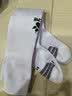 卡尔美（KELME）长筒足球袜防滑纱厚底高筒专业足球比赛训练精英运动袜 白色 XS 实拍图