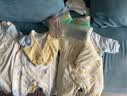 全棉时代婴儿衣服新生儿夹棉连体衣秋冬全棉芯保暖宝宝棉服儿童睡衣 实拍图