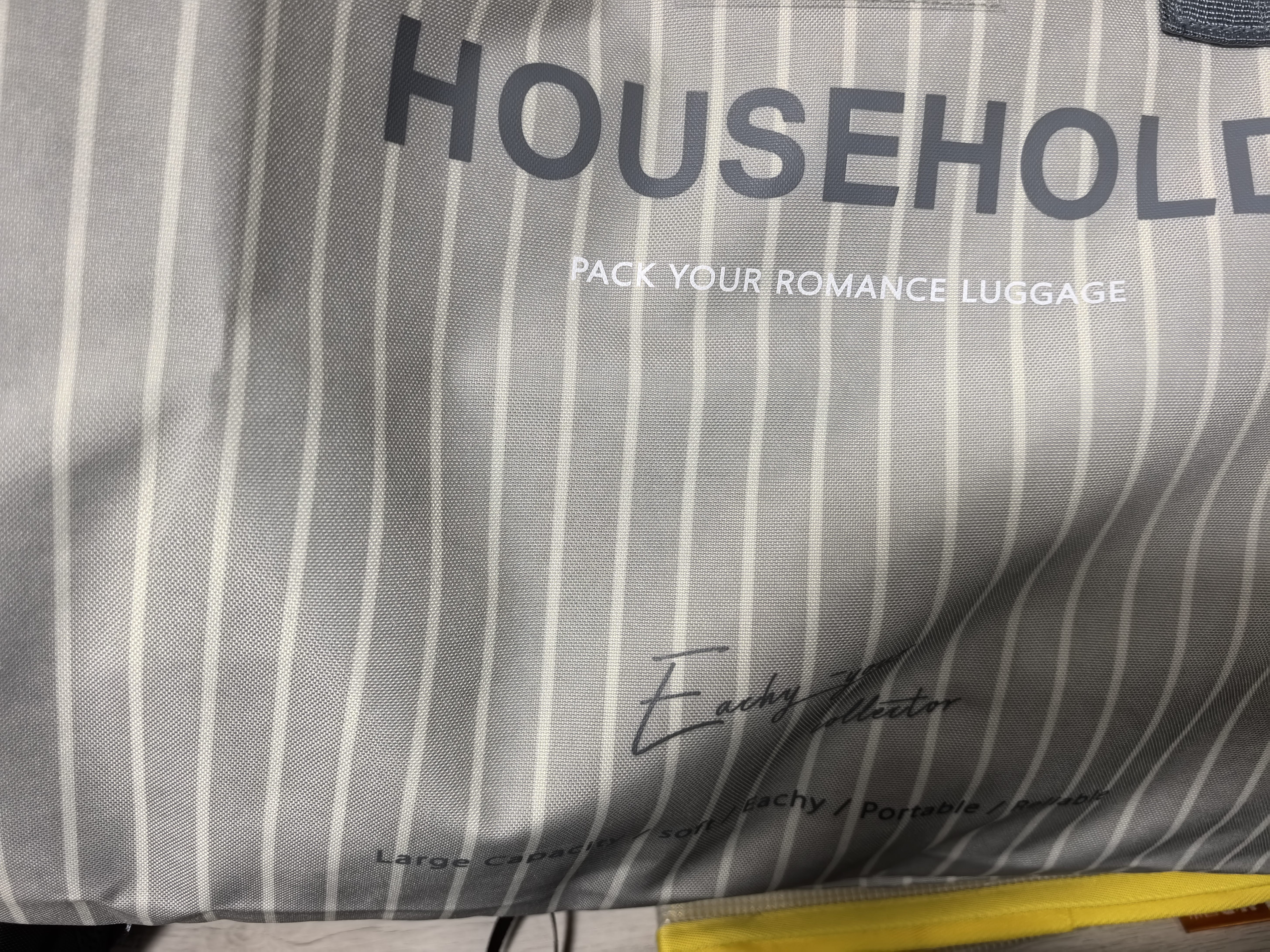 EACHY牛津布搬家打包袋衣服被子收纳袋棉被行李整理袋双层70L柏林白雾 实拍图