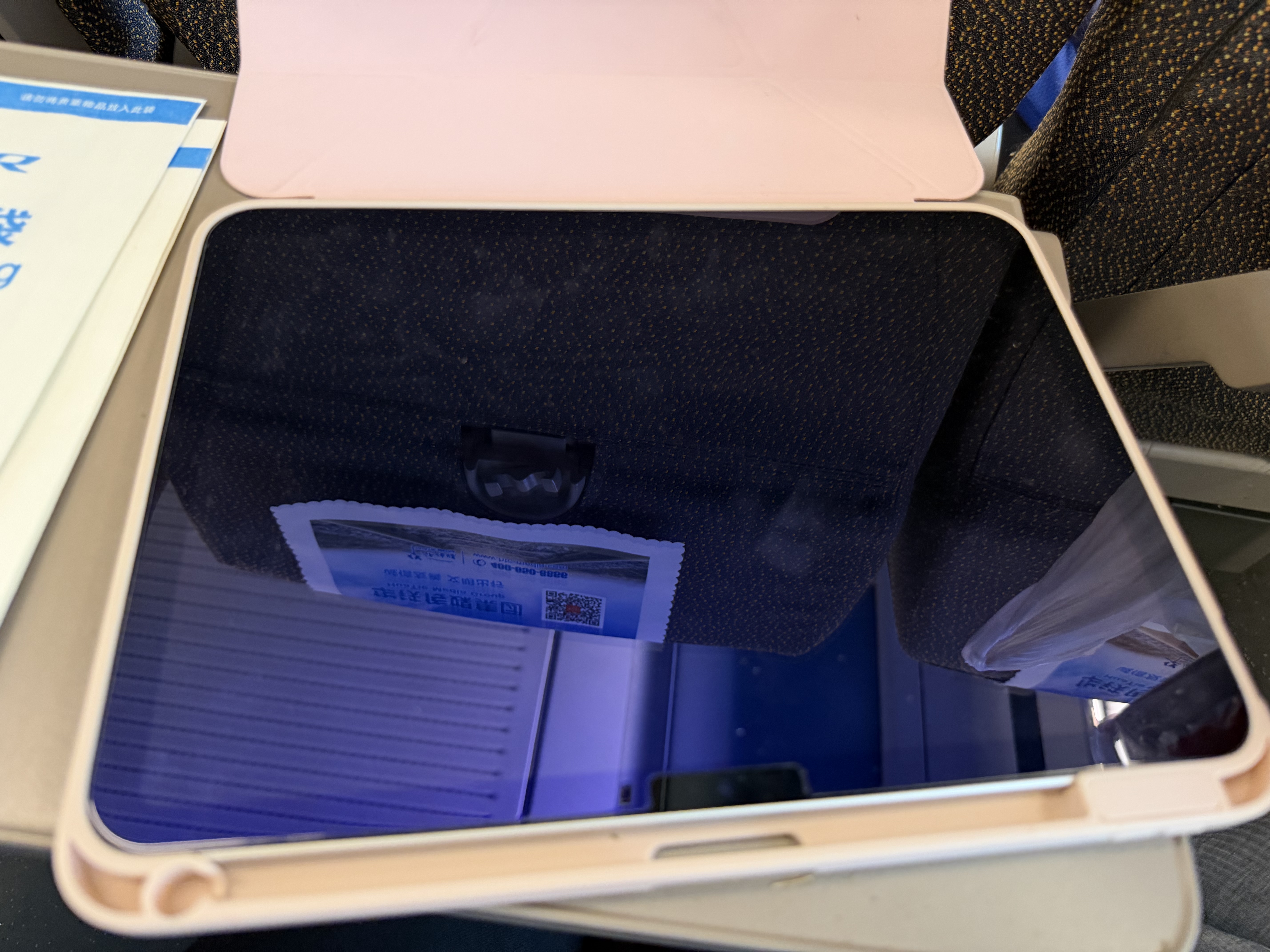 绿联适用iPad11/10保护壳带笔槽air11英寸25款A16保护套22款十代苹果平板全包Y型透明横竖支撑防弯粉色 实拍图