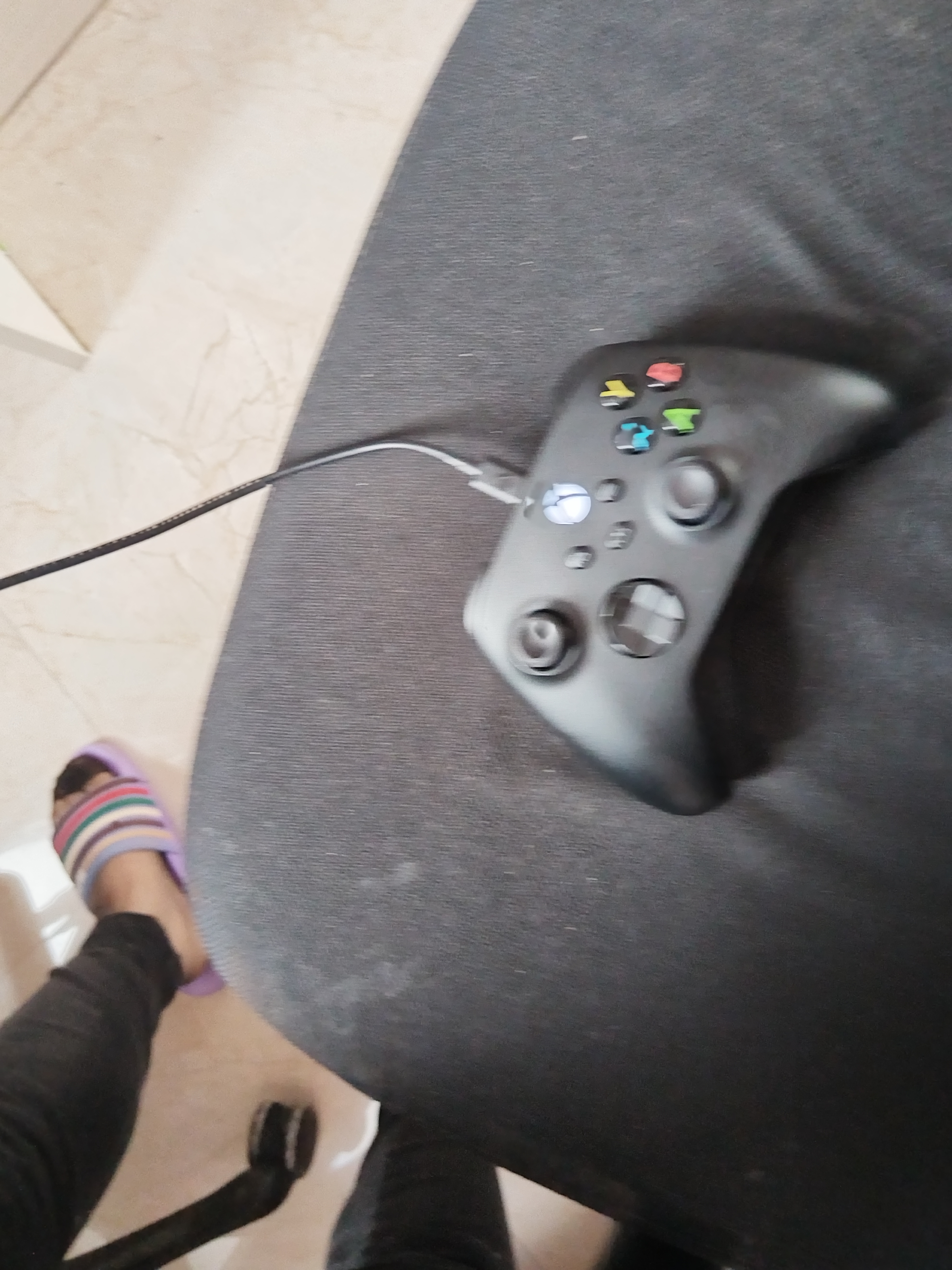 微软（Microsoft）XBOX无线游戏手柄 磨砂黑+USB-C线 蓝牙适配XBOX/PC/平板/手机Steam促销 黑神话悟空 影之刃零 实拍图