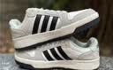 adidas ENTRAP美式校园风运动鞋少年感复古篮球风板鞋阿迪达斯 白色/矾土棕/黑色   42 实拍图