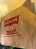 Levi's李维斯女士美式复古简约通勤经典翻领宽松蓝色牛仔衬衫 深蓝色 S 实拍图