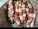 涝河桥供港宁夏滩羊 原切滩羊肉串净重420g/袋 烧烤食材 实拍图