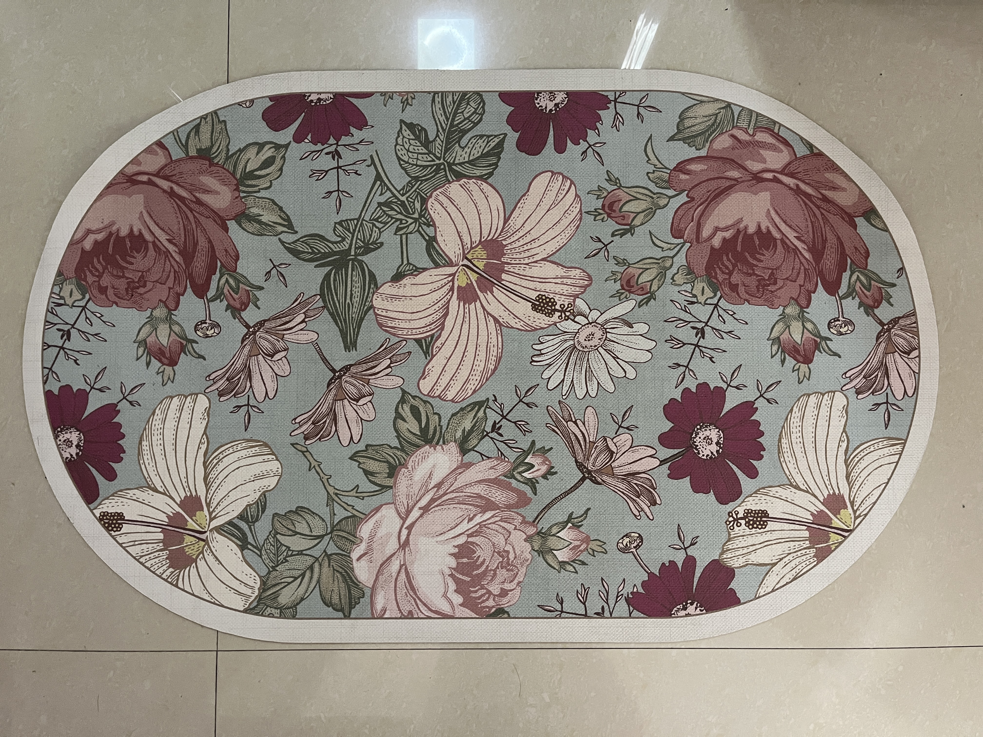 大江浴室地垫吸水防滑厕所门口卫生间脚垫40x60cm 实拍图