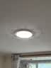 AOC护眼卧室吸顶灯 简约led灯具超薄普瑞灯珠三色 48W 40cm包安装 实拍图
