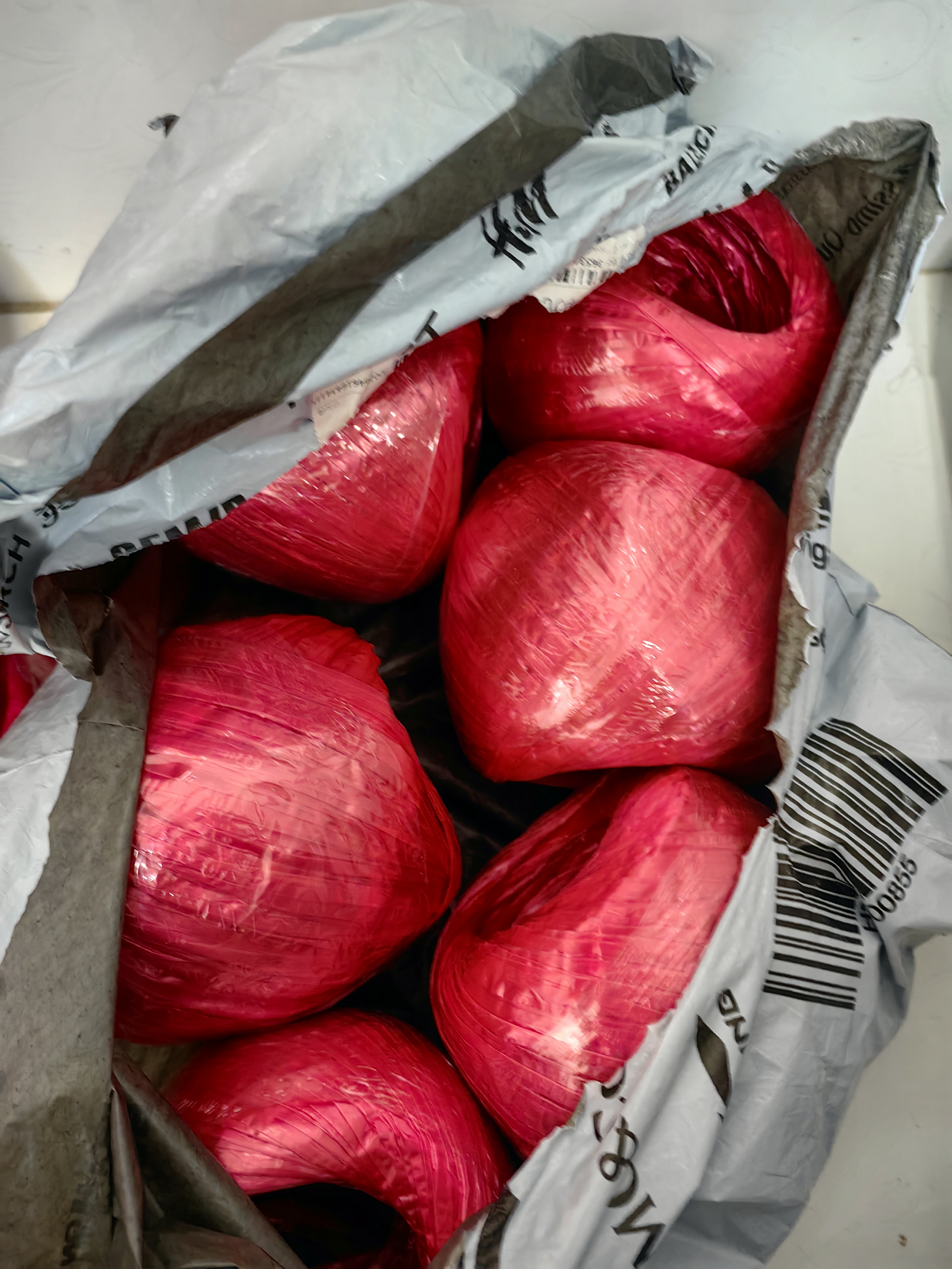 卡夫威尔 尼龙绳子绑带用打包塑料撕裂绳捆扎带包装草球绳扎带 YJ3513 实拍图