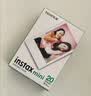 INSTAX富士instax立拍立得 mini相纸 白边双包20张+闪闪星钻边框贴 实拍图
