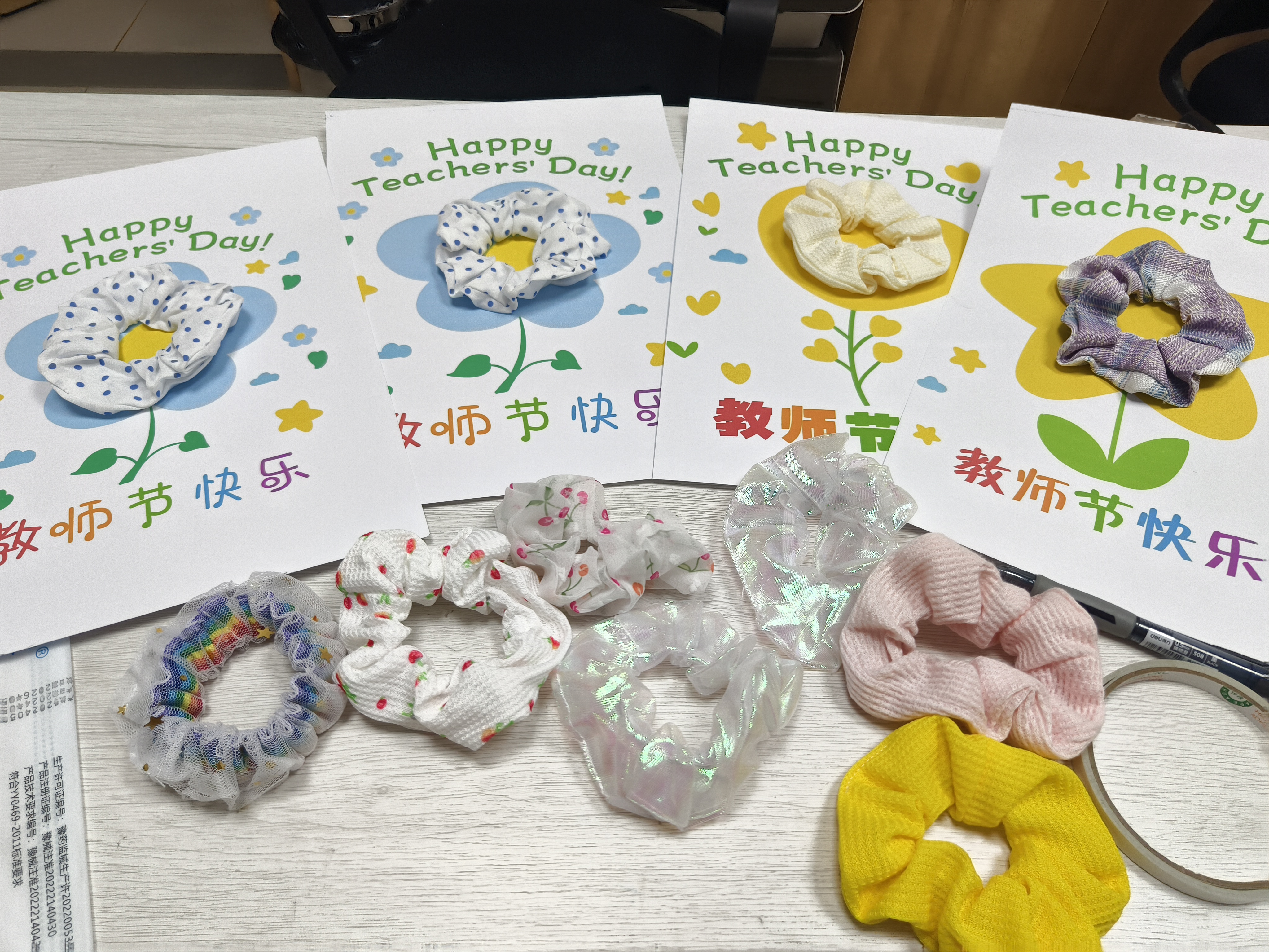迈蒂维诗格蒙发圈大肠圈女扎头设计感韩系头绳女生肥肠发绳丸子头皮筋头花 实拍图