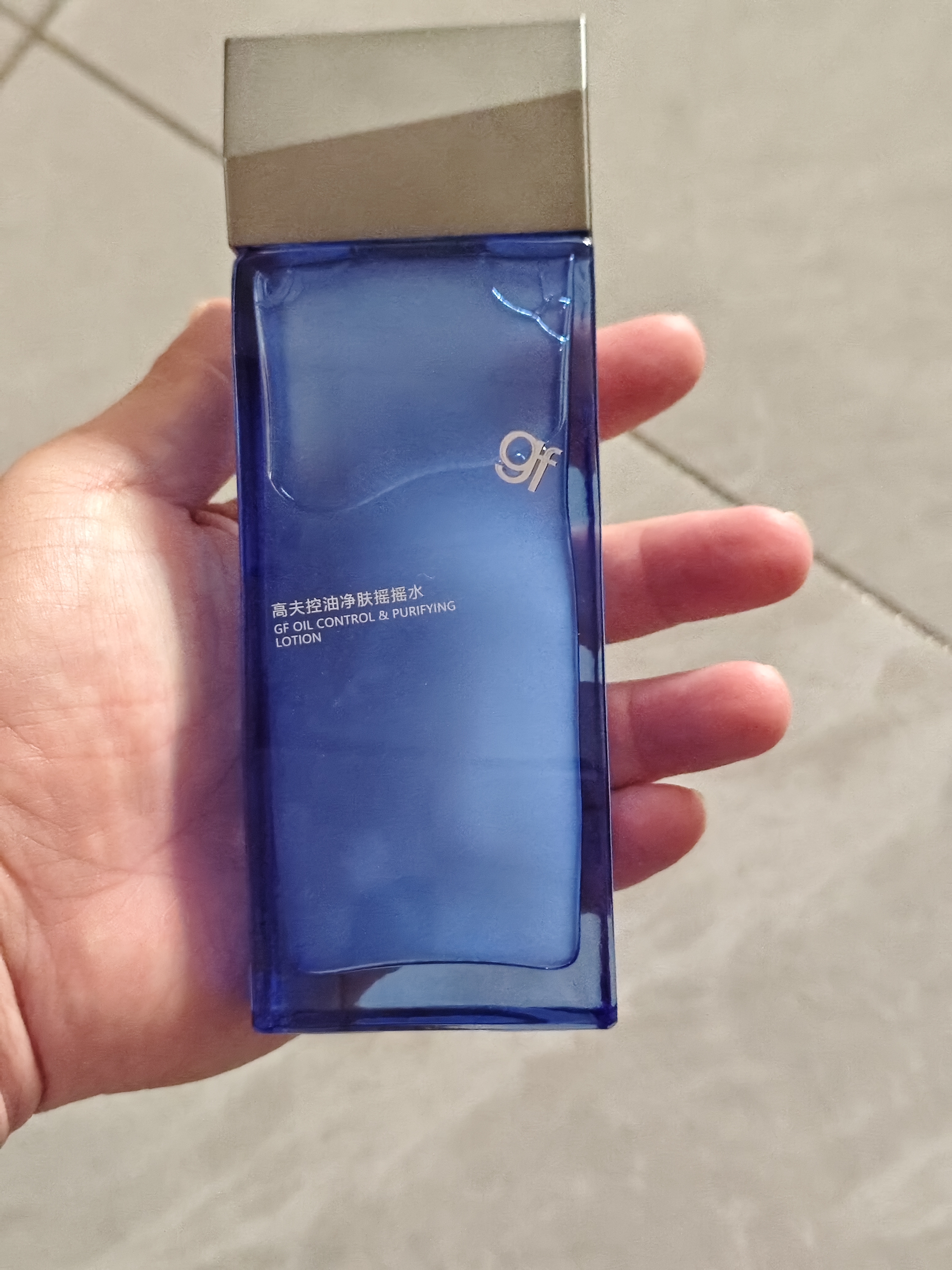 高夫控油净肤摇摇水120ml 补水保湿快吸收细致毛孔长效控油男士爽肤水 实拍图