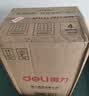 得力(deli)高品质透明黄封箱胶带打包 60mm*100y*48μm  24卷整箱装 封箱器 办公用品 JD420 实拍图