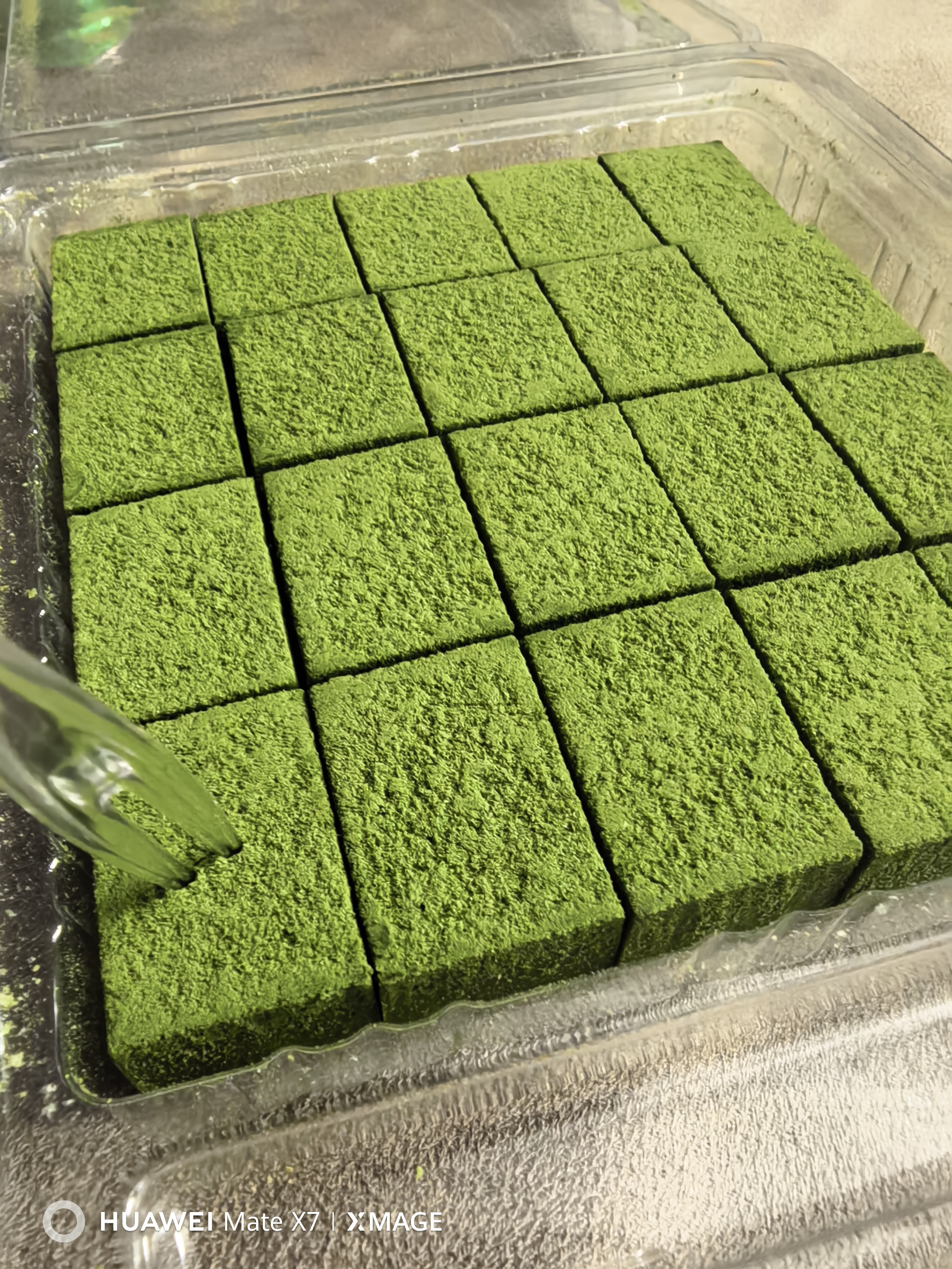普莱赞 生巧克力抹茶味120g 牛奶巧克力 下午茶 甜品 热科院 纯可可脂 实拍图