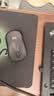 罗技（Logitech）M220 轻音鼠标 无线鼠标 办公鼠标 对称鼠标 带无线微型接收器 灰黑色 实拍图