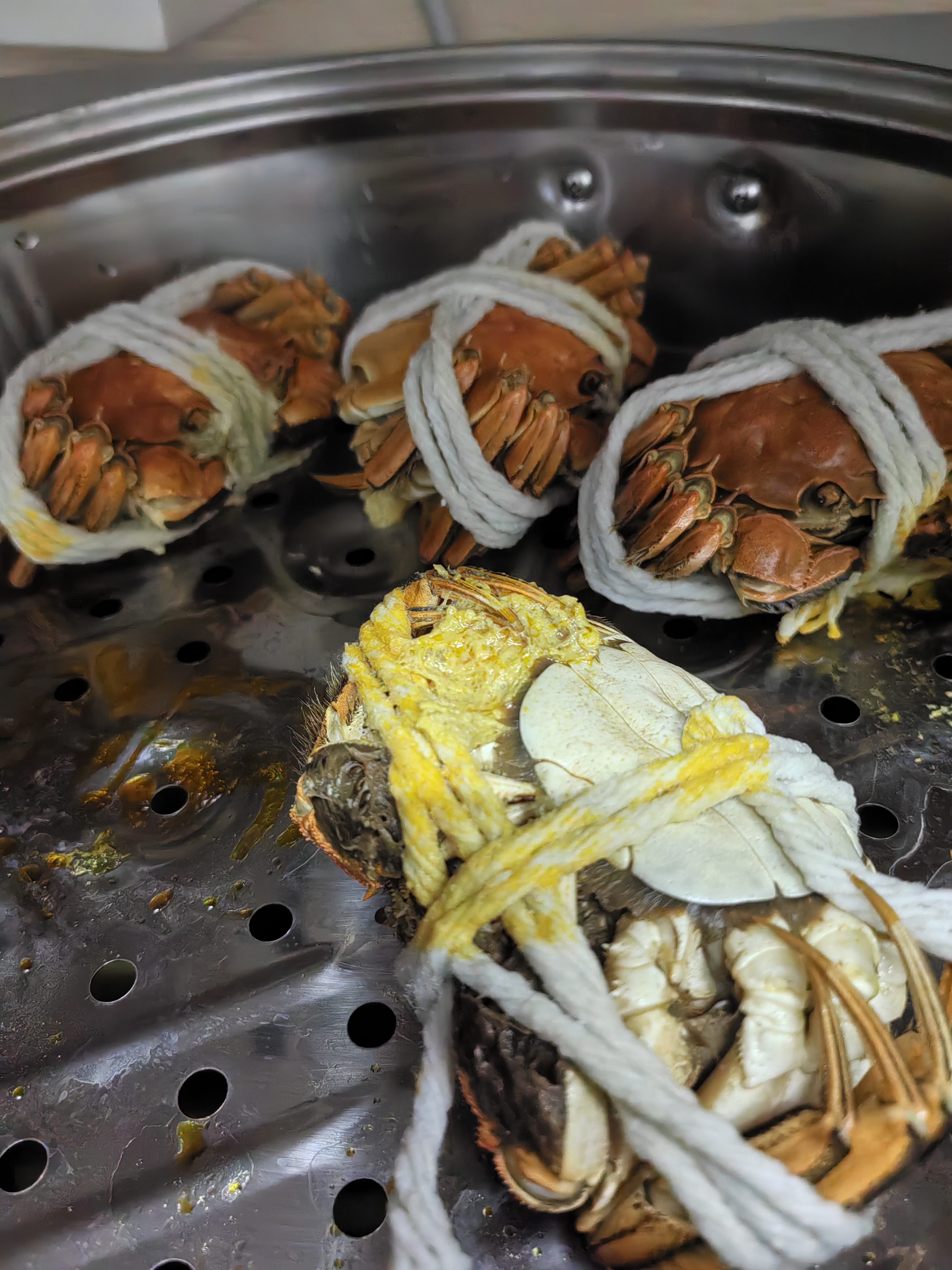 【活蟹】湖鲜阳澄 大闸蟹 去绳足重 全母蟹2.0-2.3两 6只 鲜活超大螃蟹生鲜海鲜礼盒装 实拍图